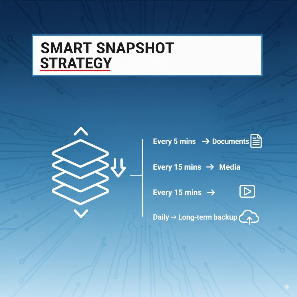 smart snapshot strategy